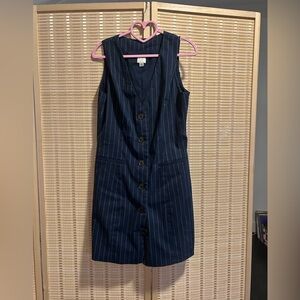 Target pinstriped dress